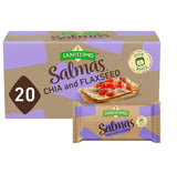 Sanissimo Salmas Salted – Three-Ingredient Snack Packs for After-School Backpack Stash