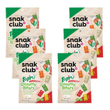 Snak Club Tajin Gummy Bears – Road Trip Travel Snack, Vegan Gluten Free Assorted Gummies