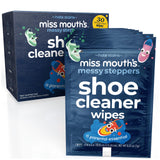 Miss Mouth's Messy Steppers Shoe Cleaner – Portable Wipes for Field, Trail, and After-Sport Touch-Ups