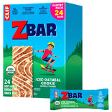 Zbar Soft-Baked Oatmeal Cookie Bars – Hiking Trail and Camping Snack for Active Kids, USDA Organic 24 Count