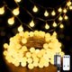 Warm White - 100 LED Plug