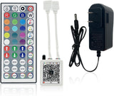 KEXU Minimalist 24V RGB LED Remote and Power Kit – Effortless Single Remote Lighting Control