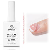 Beetles HEMA-Free No Wipe Base Coat 15ml – Gentle Self-Care Ritual for Sensitive Natural Nails