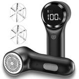 Fabric Shaver, Electric Lint Remover – Stylish Bedroom Closet Essential, Rechargeable Sweater Defuzzer to Refresh Cozy Apparel in Birch