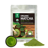 TIAN HU SHAN Matcha Green Tea Powder – Focused Caffeine for Home Office Routines, Sustained Energy for Work and Study