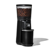 OXO Brew Conical Burr Coffee Grinder – Under-Cabinet Compact Mill in Matte Black