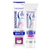 Sensodyne Clinical White Toothpaste – Essential Whitening for Clean, Uncomplicated Dental Care