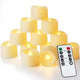 Warm White Glow, Ivory Base - Pack of 12