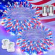 Red&White&Blue - 2*100LED