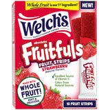 Welch's Absolute Fruitfuls Whole Fruit Strips – Office Drawer Snack for Health-Conscious Adults, Excellent Source of Vitamin C