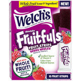 Welch's Absolute Fruitfuls Whole Fruit Strips – Office Drawer Snack for Health-Conscious Adults, Excellent Source of Vitamin C