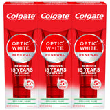Colgate Optic White Renewal Toothpaste – Bridal Shower Gift for a Photo-Ready Smile, 3 Pack