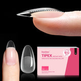 Beetles Tipex Instant Apex Nail Tips – Birthday Gift for the Nail-Obsessed Friend, 192pc Salon-Style Kit