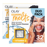 Premium Cleansing Melts – Patented Dissolving Pads with Retinol for Elevated Skincare