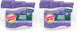 Scotch-Brite Scrub Dots Non-Scratch Scrub Sponge for a Cleaner Kitchen Wind-Down Ritual, Gentle Dishwashing Companion
