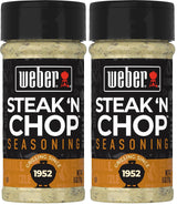 Weber Chicago Steak Seasoning – Outdoor Grill Shaker for Backyard BBQ Flavor