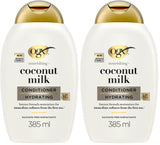 OGX Nourishing + Coconut Milk Conditioner – Premium Hair Repair Treatment, Salon-Quality Hydration with LipiPro Shield