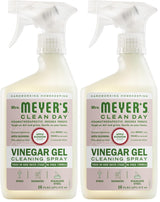 Mrs. Meyer's Clean Day Vinegar Gel Cleaning Spray – Apple Blossom Bathroom Aromatherapy for a Calming Wind-Down Ritual