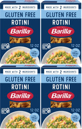 Barilla Gluten Free Rotini Pasta, 12 oz - Clean-Label Pantry Staple for Celiac-Safe Family Dinners