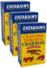 Zatarain's Crawfish, Shrimp & Crab Boil 4.5 lb – Louisiana Heritage Gift for Crawfish Lovers and Seafood Fans