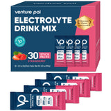 Venture Pal Electrolyte Powder Packets – Portable Hydration for Hiking Trails, Campsites and Long Road Trips