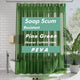Clear Pine Green - 72"W x 84"L (Pack of 1)