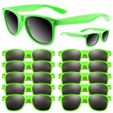 ASTARON Sunglasses Bulk Black 24 Pack – Simple Sunglasses in Classic Black, Clean Bulk Party Favor
