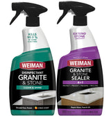 Weiman Disinfectant Granite Daily Clean & Shine – Mindful Kitchen Reset for Health-Conscious Home Cooks