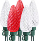 Red & Cool White - 25 LED