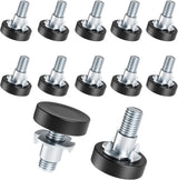 Skywin Adjustable Furniture Levelers – Home Office Desk & Workbench Stabilizer, T-Nut 12-Pack
