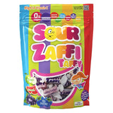 Zollipops Zaffi Taffy Sour Assorted Flavors – Sugar-Free Low-Sugar Chewy Candy for Mindful Snacking and Office Desk