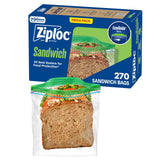 Ziploc Sandwich and Snack Bags for Clutter-Free Pantries – Simple Reusable Storage in Bulk