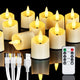 Ivory Base (12 Pack,Rechargeable)