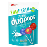 YumEarth Organic Duo Pops – Top 9 Allergen Free Lollipops for School and Classroom Snack Distribution, Worry-Free