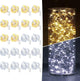 [20 Pack] 7 Feet 20 LED - Warm White + Cool White
