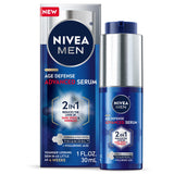NIVEA MEN Age Defense Advanced Face Serum – Daily Self-Care Ritual for Men, Dark Spot & Wrinkle Defense