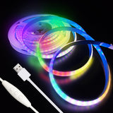 COB LED Strip – Clean Edge Light for Clutter-Free Bedrooms, Cuttable and Low-Profile