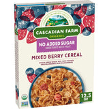 Cascadian Farm Organic Mixed Berry Cereal – Quick Energizing Cereal for the Home Desk Breakfast