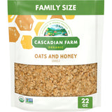 Cascadian Farm Organic Granola, Dark Chocolate Almond – Grab-and-Go Office Snack for the Home Office Desk Drawer