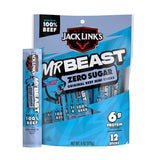 Jack Link's x MrBeast Zero Sugar Mini Beef Sticks – Road Trip Cooler Essential, 12 Pack of Protein Sticks