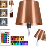 Cordless Bottle Lamp for Bedroom Nightstand, Touch Dimmable Ambient Decor Light