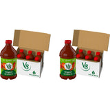 V8 Spicy Hot 100% Vegetable Juice – 12 fl oz Lunchbox Pack of 12 for School Nutrition