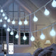 White - 200 LED Plug