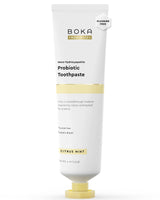 Boka Fluoride Free Toothpaste for Kids and Adults – Safe Family Toothpaste for Shared Bathroom Routines, Citrus Mint