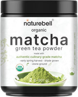Kiwigreen Organic Matcha Green Tea Powder – Calming Afternoon Pick-Me-Up for Self-Care Enthusiasts