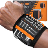 Tmacker Magnetic Wristband – Thoughtful Christmas Gift for Dad Who Fixes Everything, Holds Screws Nails and Drill Bits Hands-Free