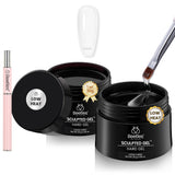 Beetles 9-in-1 Builder Gel Starter – One Clean Kit for Effortless, Clutter-Free Nail Extensions at Home