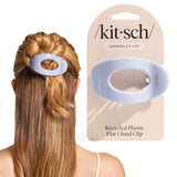 Kitsch Small Flat Claw Clip – Travel-Friendly Hair Clip for Camping Trips, Secure Hold for Active Days