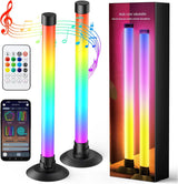 LotusLamp X Smart Light Bar – Living Room Mood Lighting, App & Remote Controlled TV Backlight with 64 Scenes