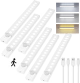 LuminWick Motion Light – Sleek 8-Inch LED Bar for Glass Cabinets and Wine Rack Displays